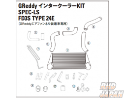 Trust GReddy Spec-LS Intercooler Replacement battery terminal collar used with GReddy air funnel - FD3S