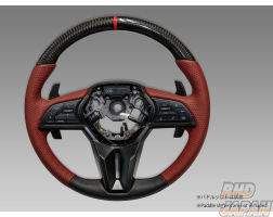 Top Secret Carbon Steering Wheel - GT-R R35 MY17~