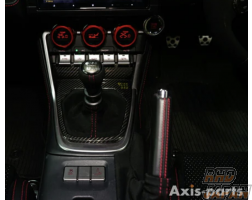 Axis-Parts Shift Panel Cover GT Dry Carbon Fiber Half-Gloss Half-Matte Finish - BRZ ZD8 GR86 ZN8 M/T