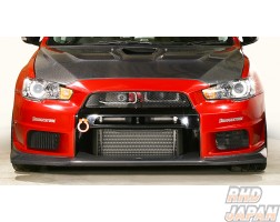 Varis '09 Version Front Bumper Carbon Lip Evolution X CZ4A