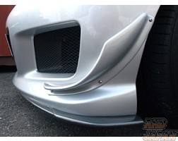 Odula Mazdaspeed Bumper Front Canard Set FRP Unpainted - RX-8 SE3P