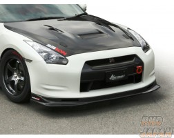 Kansai Service Carbon Front Lip with Brake Ducts - R35 MY07~10