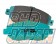 Project Mu Front Brake Pads Type PS Perfect Spec - Peugeot 2008 206 207 A7KFUP 208 307 T5NFU