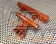 Super Now High-Flow Fuel Delivery Rail Set Orange - FC3S