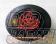 RE-Amemiya Rotary Logo Nardi Type Horn Button - Red