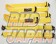 HPI 4-Point Competition Gear Racing Harness Seat Belt - Yellow Left