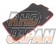Fujita Engineering FEED Power Floor Mat Set Black Red Border - FD3S