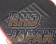 Fujita Engineering FEED Power Floor Mat Set Black Red Border - FD3S