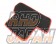 Fujita Engineering FEED Power Floor Mat Set Black Red Border - FD3S