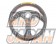 KEY`S Racing Fossa Magna Series Steering Wheel Semi Deep Type - 350mm Leather