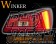 78 Works Fiber Full LED Tail Set Version 2 Red Clear - GSE20 GSE21 GSE25 USE20