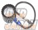 Rays Tire Pressure Air Gauge R-RAG60 - Black
