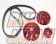 Toda Racing Light Weight Front Pulley Kit with A/C Red - DC5