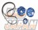 Toda Racing Light Weight Front Pulley Kit with A/C Blue - FD2