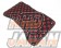 G-Corporation Checkered Floor Mat Set Black x Red - Mark II JZX10# GX100 Stopper Hole 2