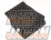 G-Corporation Checkered Floor Mat Set Black x Gray - Cresta JZX10# GX100 Stopper Hole 1