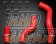 Blitz Racing Radiator Hose Kit Red - NGX50