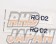 YOKOHAMA Advan Racing RG-D2 Spoke Sticker - Silver 17/18 Inch