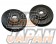 Biot Gout Brake Rotor Set Front Hard Anodized Finish Drilled Ver 1 - USF40 USF41 USF46 UVF45 UVF46