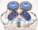Endless 4Pot Front M4 Brake Caliper System Inch Up Kit System Blue Almite MX72 - CT9A Brembo