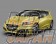 Mugen Styling 3 Piece Aero Kit Premium Energetic Yellow Metallic - ZF2