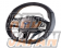 DAMD Sports Steering Wheel Black Suede Orange Stitch SS362-RX - BS9 BN9 SJG SJ5 GP7