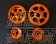 Seeker 4 Pulley Set Blue - FD2 K20A Type-R