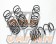 RS-R Ti2000 Super Down Series Coil Spring Suspension Full Set - DJ3FS