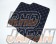 G-Corporation Checkered Floor Mat Set Black x Blue - Chaser JZX105 GX105 Stopper Hole 1