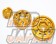 Toda Racing Light Weight Front Pulley Kit Gold - GE8