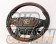 Kenstyle Steering Wheel Woodie and Leather Silver Stitch - URJ202W GDJ150W GDJ151W TRJ150W AYH30W GGH3#W AGH3#W