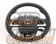 Kenstyle Steering Wheel Leather Steering Wheel Blue Stitch with CFRP Panel - Prius ZVW5#