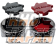 Kyo-Ei KICS Monolith T1/07 Lug Nut Inner Cap Set Red - M14 20P Pack