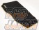 Top Secret Floor Mat Set Front Black & Gold Stitch - GT-R R35 LHD