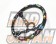 Car Make T&E Vertex Leopard Ring Steering Wheel - 350mm Suede