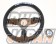 KEY`S Racing Steering Wheel DRIFT Type - 325mm Buckskin