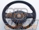 TRUST GReddy Steering Wheel All Leather Silver Stitch - Swift Sport ZC33S Swift ZC13S ZC43S ZC53S ZD53S ZC83S ZD83S