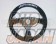 KEY`S Racing Steering Wheel Flat Type - 325mm Buckskin