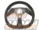 KEY`S Racing Steering Wheel Semi Deep D-Shape Type - Buckskin