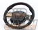 Kenstyle Steering Wheel Black Leather Red Stitch - SJ# GP# BR# 