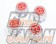 RS Watanabe Center Cap - Octagon 63mm Silver