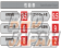 Acre Brake Pads Type PC3200 AP 4 Pot CP4219 CP5219 D42 - RP028 20mm