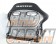 BRIDE Stradia III Low Max Reclining Bucket Seat - Black Silver FRP Shell Low Cushion