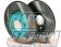 Project Mu SCR Pure Plus 6 Rear Brake Rotors Black Hat Coating - S660 JW5
