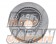 Project Mu SCR Brake Rotor Set Rear Black Coated Finish - BNR32 BNR34 BCNR33