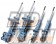 KYB New SR Special Rear Strut Shock Absorber Suspension - Skyline ER34 4-Door RB25DE Eye-Type