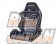 Recaro Reclining Sports Seat SR-6 GK100 - Black x Silver