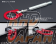 CUSCO Folding Tow Hook Rear - Lexus LBX GAYA16 GR Yaris MXPA12 GXPA16 Yaris KSP210 MXPA10 MXPA15
