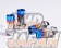 R1 Titan 64Titan Titanium Racing Wheel Nut Set - 20pcs M12xP1.25