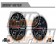 Blitz Racing Meter Panel Black & SD Meter Set White Temperature & Pressure - BRZ ZC6 86 ZN6